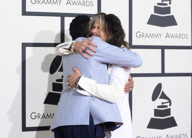 Grammy Awards red carpet
